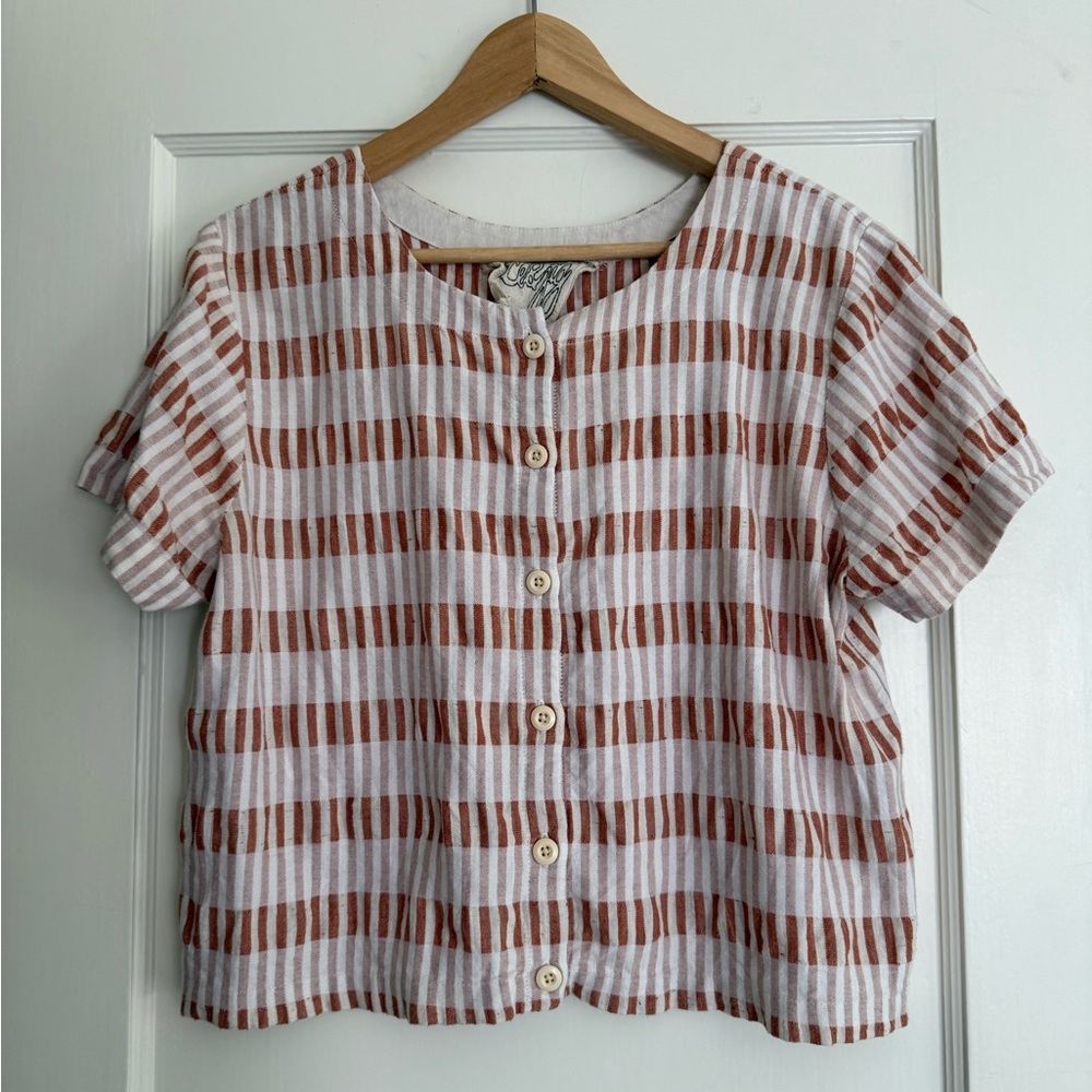 Ace&Jig Ollie Tee in Chalk